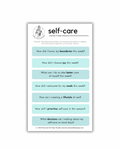 Self-Care Guided Journaling Prompt Stickers