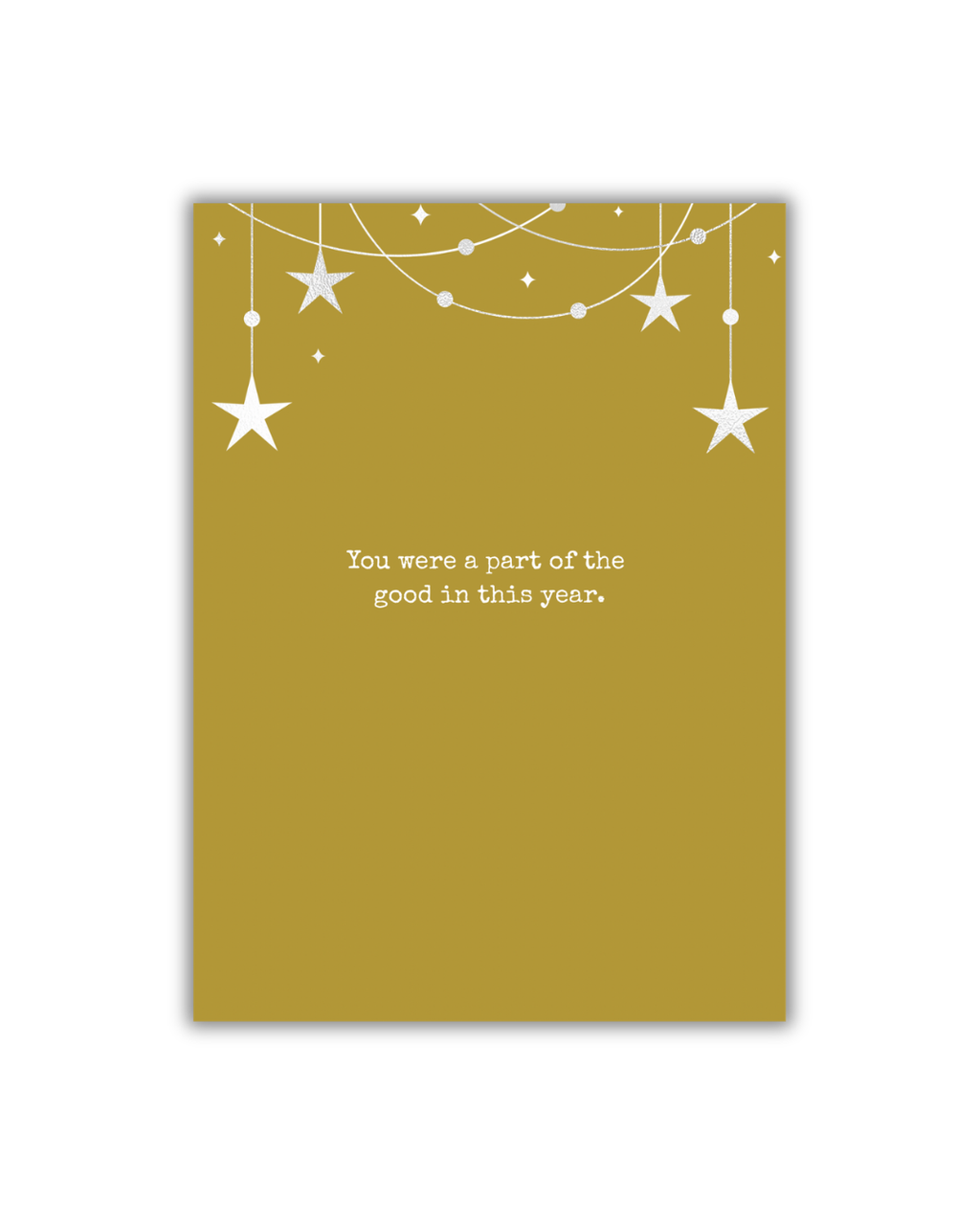 Friend Christmas & New Year Card | Friendship Holiday Greeting Card