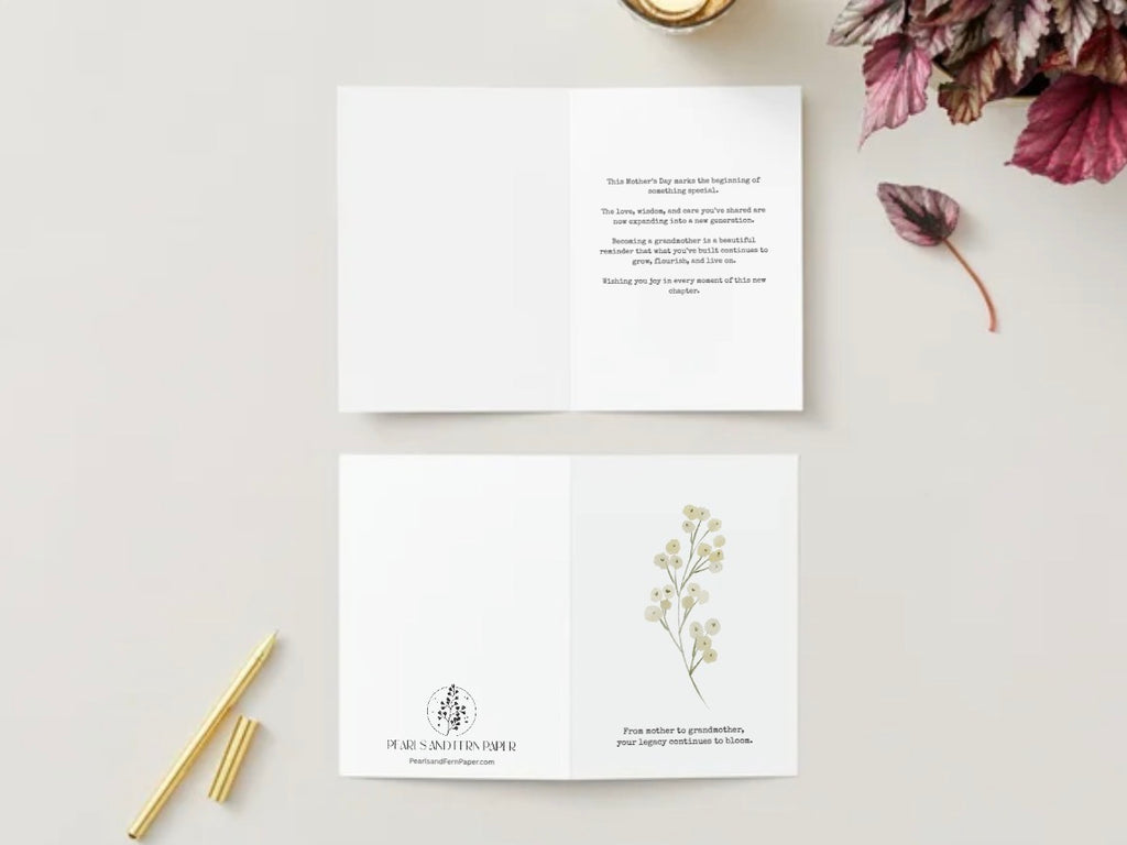 Mother’s Day Card for New Grandma | Your Love, Now Multiplied