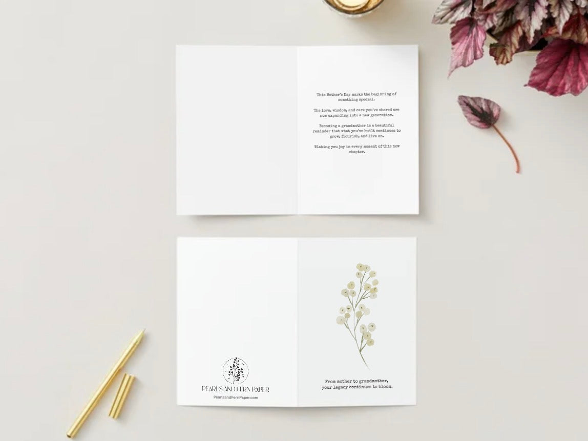 Mother’s Day Card for New Grandma | Your Love, Now Multiplied