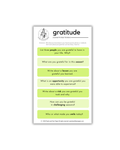 Gratitude Journal Prompt Stickers