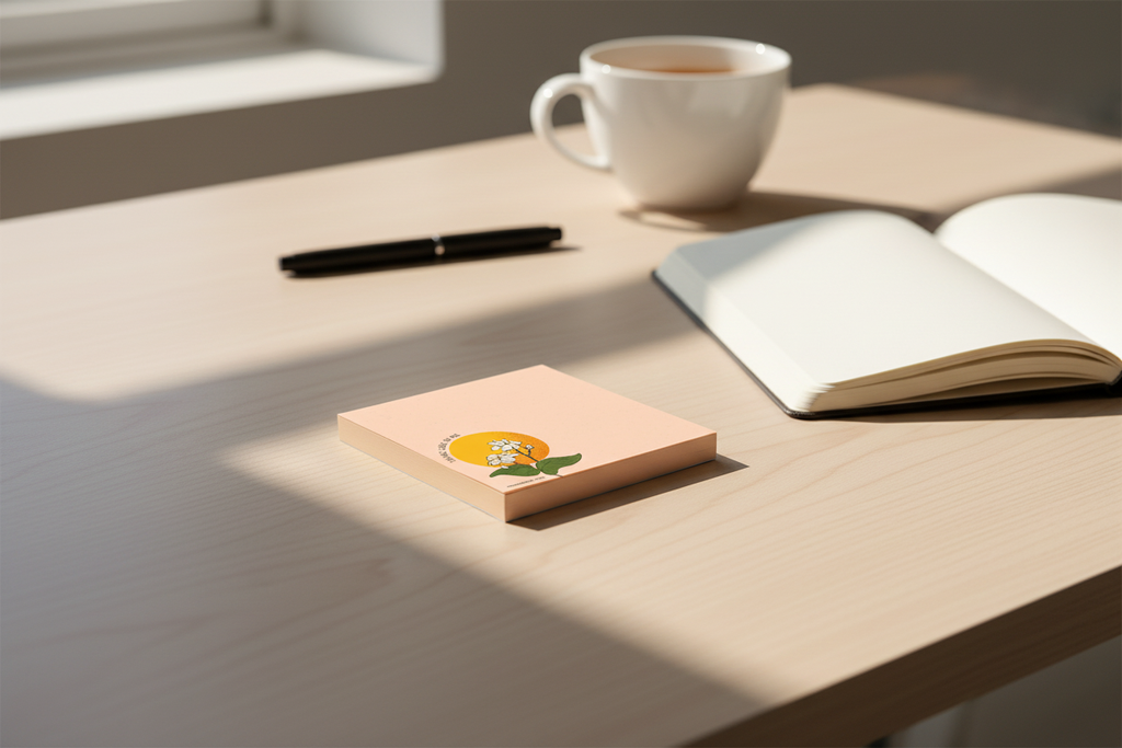 Taking Care of Me sticky notes hero photo