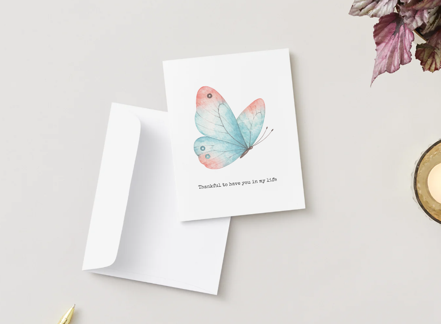 Thankful to have you in my life Greeting Card
